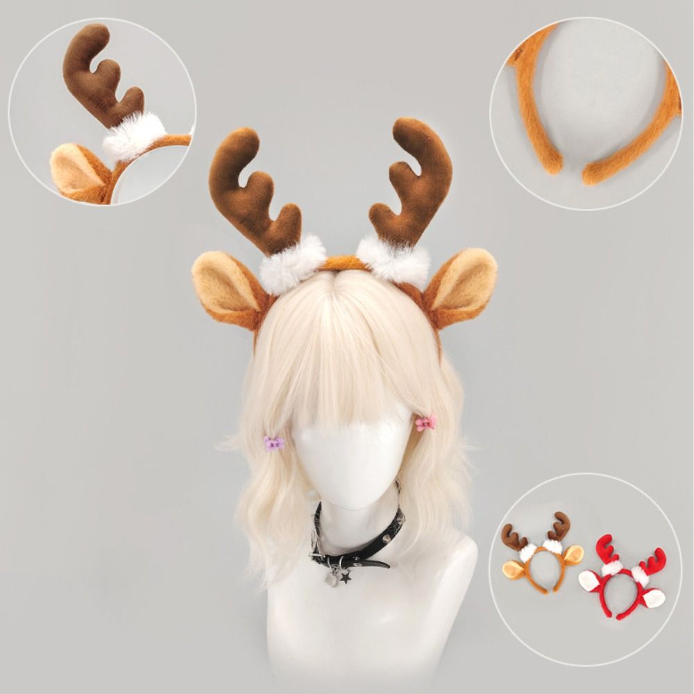 Cute Christmas Reindeer Antler - Reindeer Antlers Headband ulasan dan harga