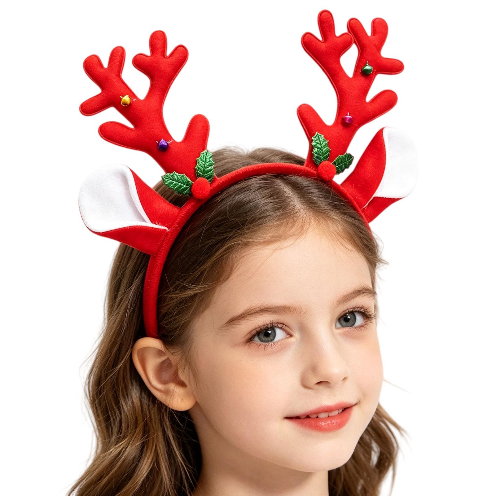 Christmas Decor Antlers Headba - Reindeer Antlers Headband ulasan dan harga