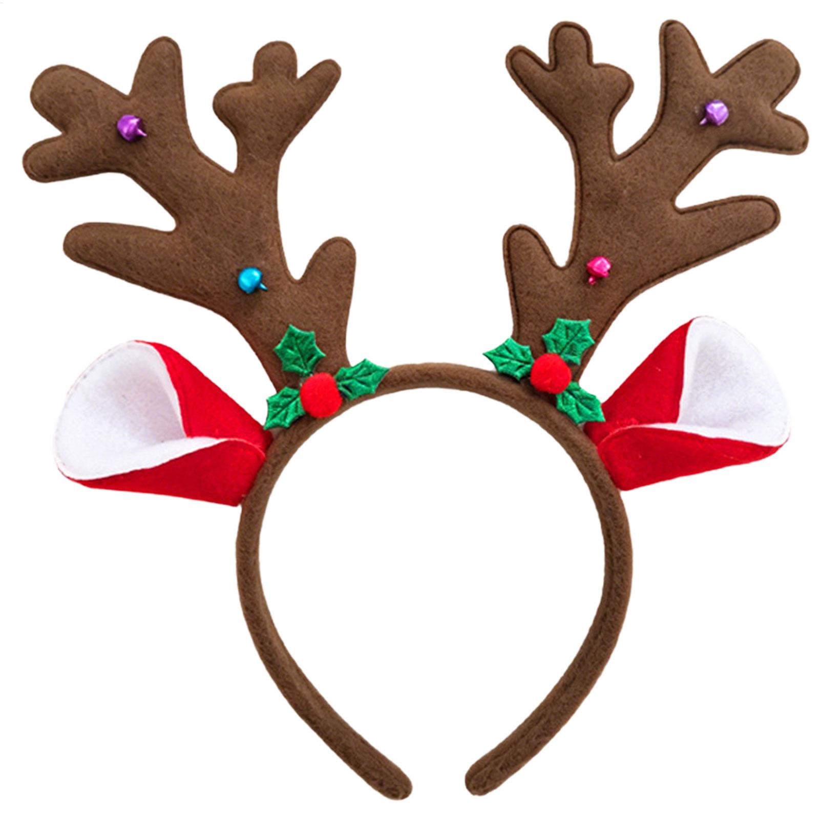 Christmas Decor Antlers Headba - Reindeer Antlers Headband ulasan dan harga