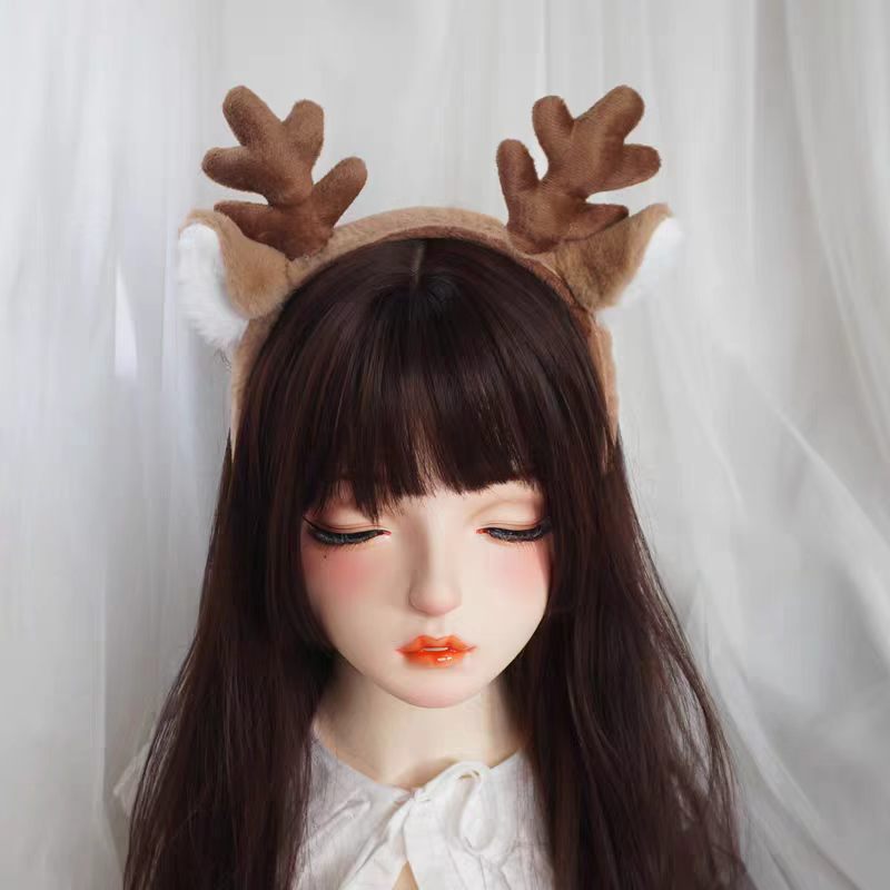 Christmas Costume Snowflake De - Reindeer Antlers Headband ulasan dan harga