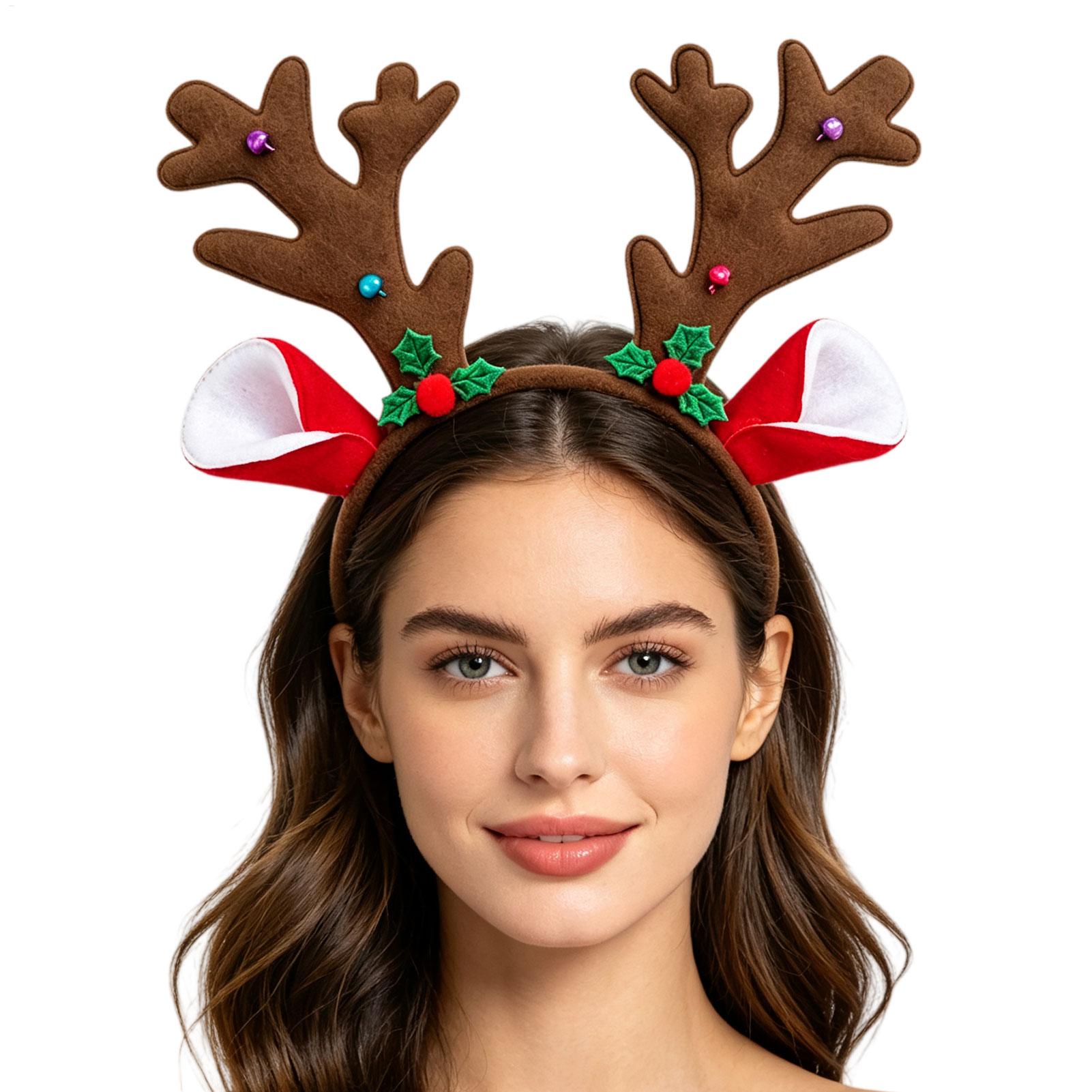 Christmas Reindeer Antlers Hea - Reindeer Antlers Headband ulasan dan harga
