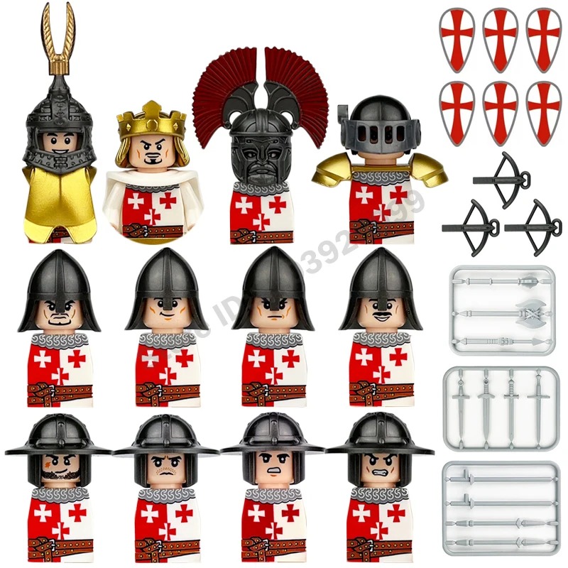Crusader Templar Knights Roman - Lego Set Technic ulasan dan harga