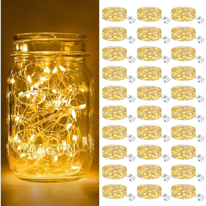 1m Waterproof LED Firefly Twin - Led Fairy String Lights ulasan dan harga